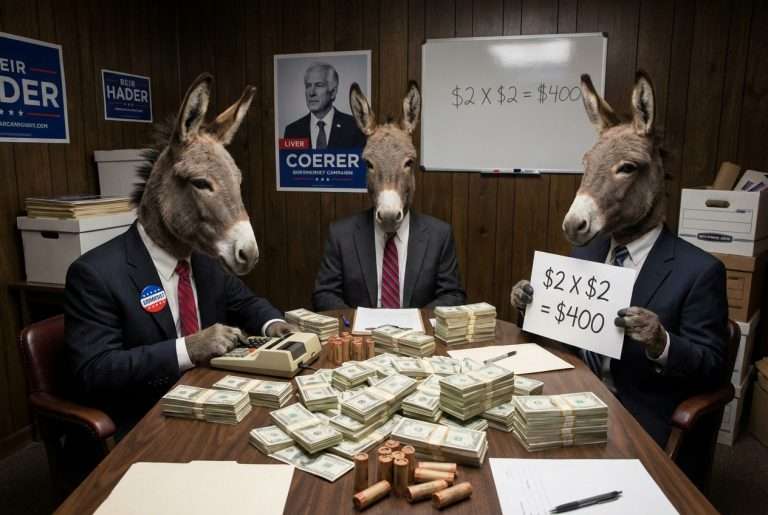 When the Democratic Donations Don’t Add Up